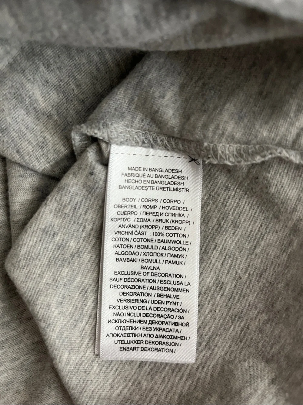 Polo Ralph Lauren XL Classic Fit V Neck Tee Gray Pony Logo Cotton Shirt